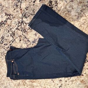 Lands' End Blue Straight Jeans Classic Style